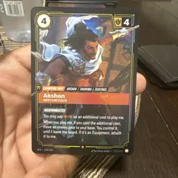 Akshan - Mischievous [SFD - 109/221] - NM [Foil] TCG Riftbound - Image 1