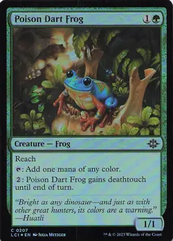 Poison Dart Frog The Lost Caverns of Ixalan Foil - Image 1