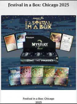 Magic The Gathering Festival In A Box: Chicago 2025 ~ Secret Lair Mystery Box 2 - Image 1