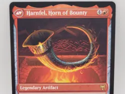 Birgi God of Storytelling / Harnfel Horn of Bounty LP KHM Double-Faced MTG Rare - Image 2