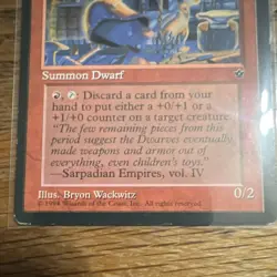 Wizards of the Coast Dwarven Armorer Fallen Empires Creature Regular English - Image 3