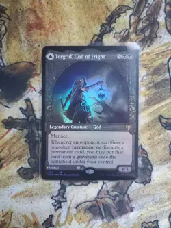 Tergrid, God of Fright (Showcase) Kaldheim #307 FOIL NM - Image 1