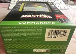 Magic: The Gathering Commander Masters Silver Swarm Commander Deck Sealed New - Image 2