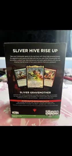 Magic: The Gathering Commander Masters Silver Swarm Commander Deck Sealed New - Image 3