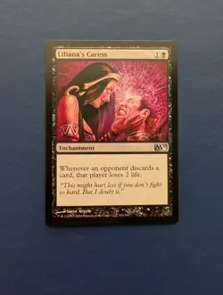 MTG Liliana's Caress: Core Set 2011 #103 – EX-MT - Image 1