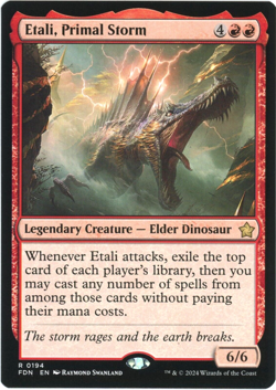 Etali, Primal Storm - 0194 - Foundations - Magic the Gathering (MTG) NM/M - Image 1