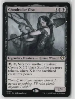 Ghoulcaller Gisa 161 Rare Commander Masters Near Mint - Image 1