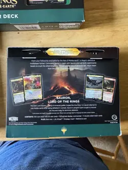 Magic: The Gathering Lord of the Rings Commander Decks Set of 4 Foil-Etched - Image 2