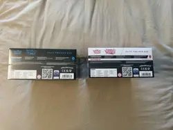 Pokemon TCG Black Bolt and White Flare Elite Trainer Box ETB Set of 2 Sealed - Image 4