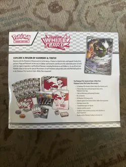 Pokemon Center ETB White Flare Pokemon Brand New Sealed - Image 2