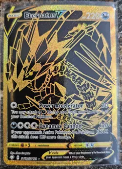 Pokemon 2021 Shining Fates Eternatus V SV121 NM or better - Image 1