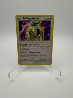 Pokemon Shining Arceus Shining Legends Shiny Holo Rare Card 57/73 Basic 130 HP - Image 1