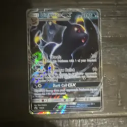 Pokemon Umbreon GX Pokemon TCG Darkness Promo Holo SM36 Stage 1 200 HP - Image 1