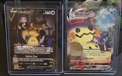 Mimikyu VMAX and Mimikyu V NM Full Art Pokemon Card TCG - Image 1
