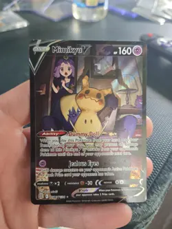 Mimikyu VMAX and Mimikyu V NM Full Art Pokemon Card TCG - Image 3