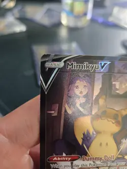 Mimikyu VMAX and Mimikyu V NM Full Art Pokemon Card TCG - Image 4