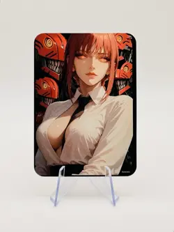 Chainsaw Man Waifu -Sexy Makima - Doujin Fan Made Card - Gloss Finish - Image 4