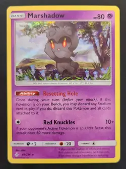 Pokemon MARSHADOW 81/214 Holo Rare Unbroken Bonds - Played 🍒 - Image 4