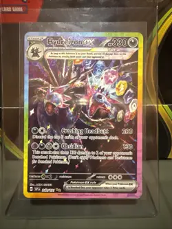 Pokemon Hydreigon ex 240/191 SV08: Surging Sparks Holo Special Illustration Rar… - Image 1