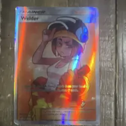 Pokemon Welder 214/214 SM-Unbroken Bonds Ultra Rare Full Art Trainer Holo - Image 1