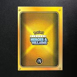 Pokemon Pikachu Heroes & Villains Flash Edition #28 Doctor Doom Gold - Image 2