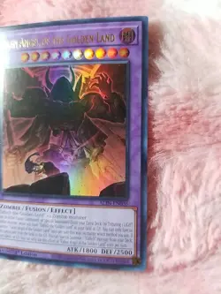 Yu-gi-oh! Fallen Angel of the Golden Land ALIN-EN036 Ultra Rare 1st Edition - Image 3