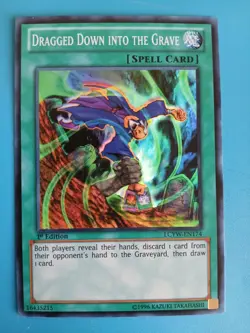 Dragged Down into the Grave LCYW-EN174 Legendary Collection 3: Yugi's World 1st - Image 1