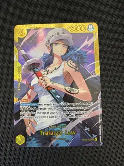 One Piece Card Game EB03 - 062 Trafalgar Law SEC NM Alt Art Foil ENGLISH - Image 2