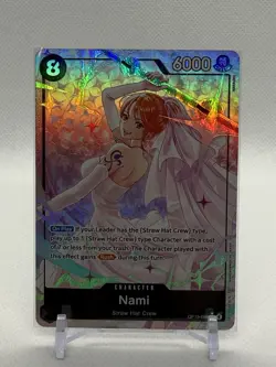 Nami (OP15-086) (Alternate Art) - OP15-086 Adventure on Kami's Island Foil Card - Image 1