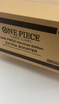 One Piece English EB-03 One Piece Heroines Edition Extra Booster Box Case Sealed - Image 2
