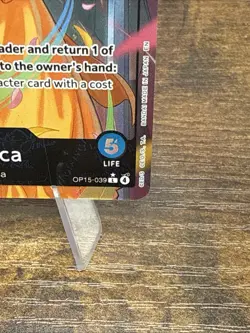 One Piece TCG Rebecca Leader Alt Art OP15-039 English M/NM - Image 4