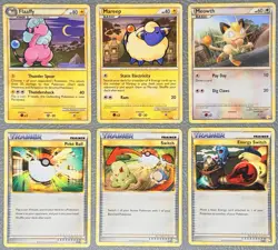 Pokemon HGSS Trainer Kit Gyarados & Raichu Vintage Card Lot x6 NM/VLP+ 💎 - Image 1