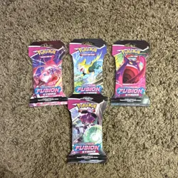 Pokemon Sword & Shield Fusion Strike Booster Pack English 10 Cards 2021 - Image 3