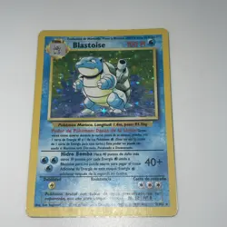 Blastoise 2/102 Spanish Holo Rare Base Set Unlimited Pokemon Card MP - Image 1