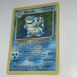 Blastoise 2/102 Spanish Holo Rare Base Set Unlimited Pokemon Card MP - Image 2