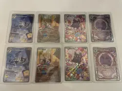 2025 Pokemon TCG S-Chinese Gem Pack Vol.3 CBB3C 8-Card Full Art Set XH39 - Image 1