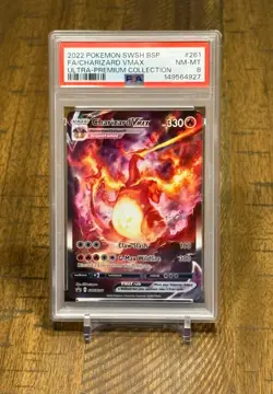 PSA 8 Charizard VMAX (SWSH261) SWSH: Sword & Shield Promo Card Holo... - Image 1