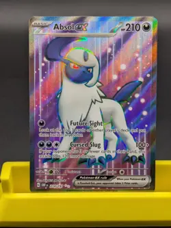 Pokemon TCG Absol EX Obsidian Flames Holo Ultra Rare Card 214/197 - Image 1