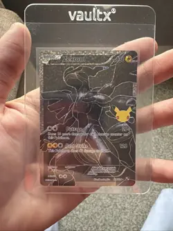 Pokemon TCG Zekrom Celebrations Ultra Rare Card 114/114 Mint Condition - Image 1