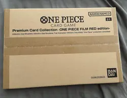 One Piece Card Game: Premium Card Collection One Piece Film Red Edition SEALED - Image 1