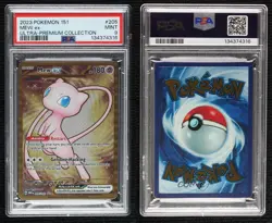 Mew ex (Ultra Premium Collection Metal Card) Pokemon Scarlet & Violet 151 PSA 9 - Image 3