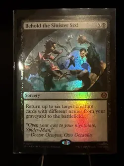 Behold the Sinister Six! [SPM - 51] - NM [Foil] TCG MTG - Image 1