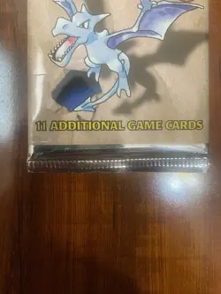 Pokemon Wizards of The Coast Fossil Booster Pack Unlimited Aerodactyl Art! - Image 4