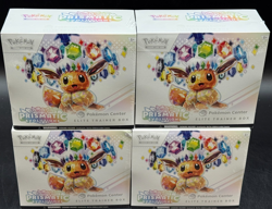 Lot of (4) Pokemon Center Exclusive Prismatic Evolutions PC ETB SEALED NEW - Image 1