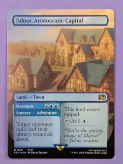 MTG: FINAL FANTASY: Jidoor, Aristocratic Capital Borderless Foil #0311 Rare - NM - Image 1