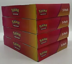 Lot of (4) Pokemon TCG Scarlet & Violet 151 Costco 5-PACK Mini Tin Boxes SEALED - Image 4