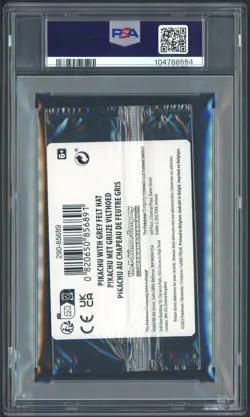 Pokemon Pikachu with Grey Felt hat Van Gogh 085 Graded Sealed Promo PSA 10 - Image 3