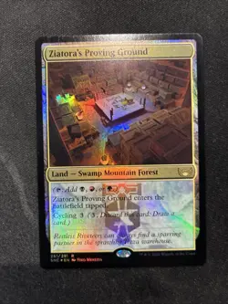MTG - Ziatora's Proving Ground Streets of New Capenna LP FOIL - Image 1
