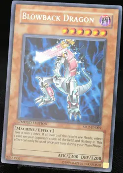 Yu-Gi-Oh! Blowback Dragon MC2-EN005 Secret Rare Limited Edition [NM-M] | EN 2005 - Image 3