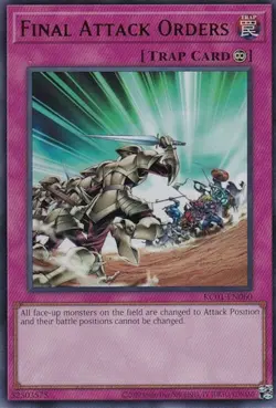 Near Mint, English Yu Gi Oh Final Attack Orders - KC01-EN060 - Ultra Rare - Unli - Image 1